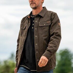 Legendary Whitetails Men’s Journeyman Waxed Cotton Jacket - Tobacco Medium